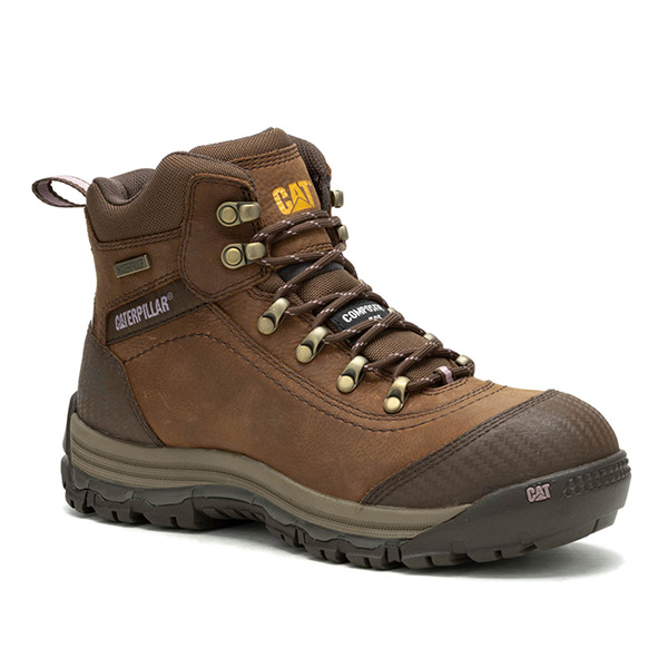 Botin De Seguridad Ally 6″ Wp Ct Mujer Brown