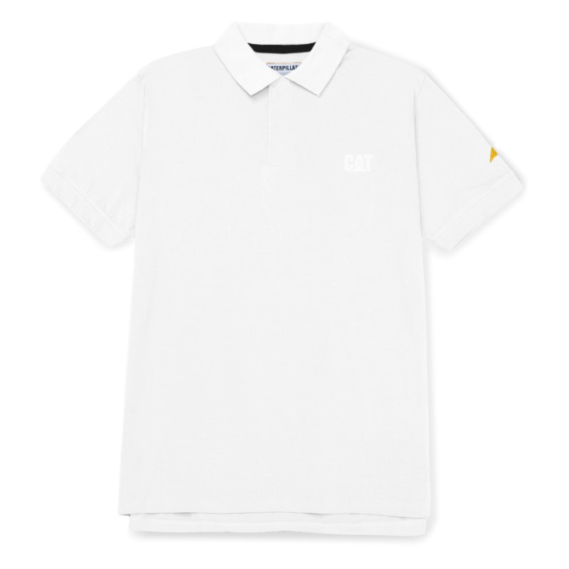 Polo Cat Logo Pique
