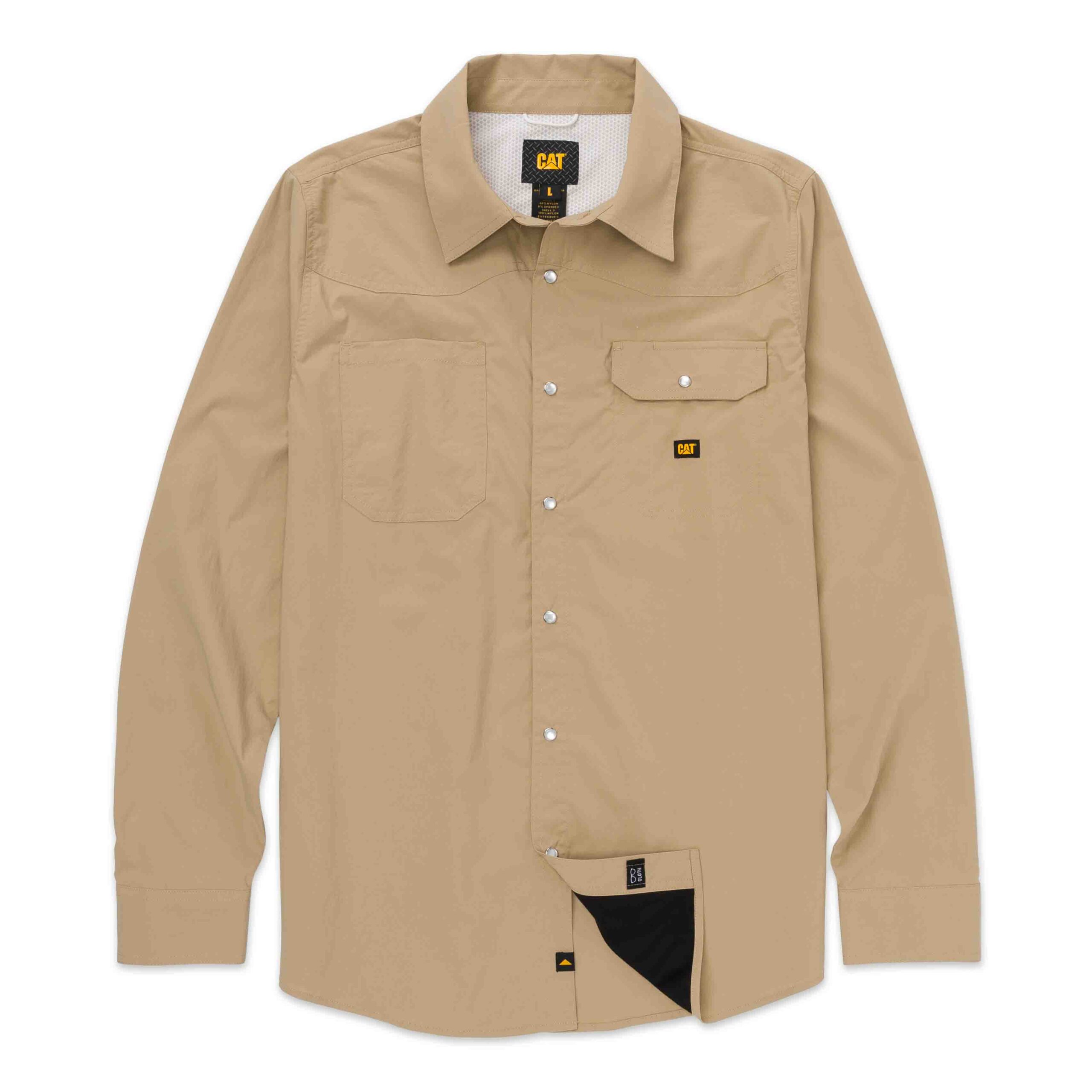 Camisa Ml Lightweight Western Hombre