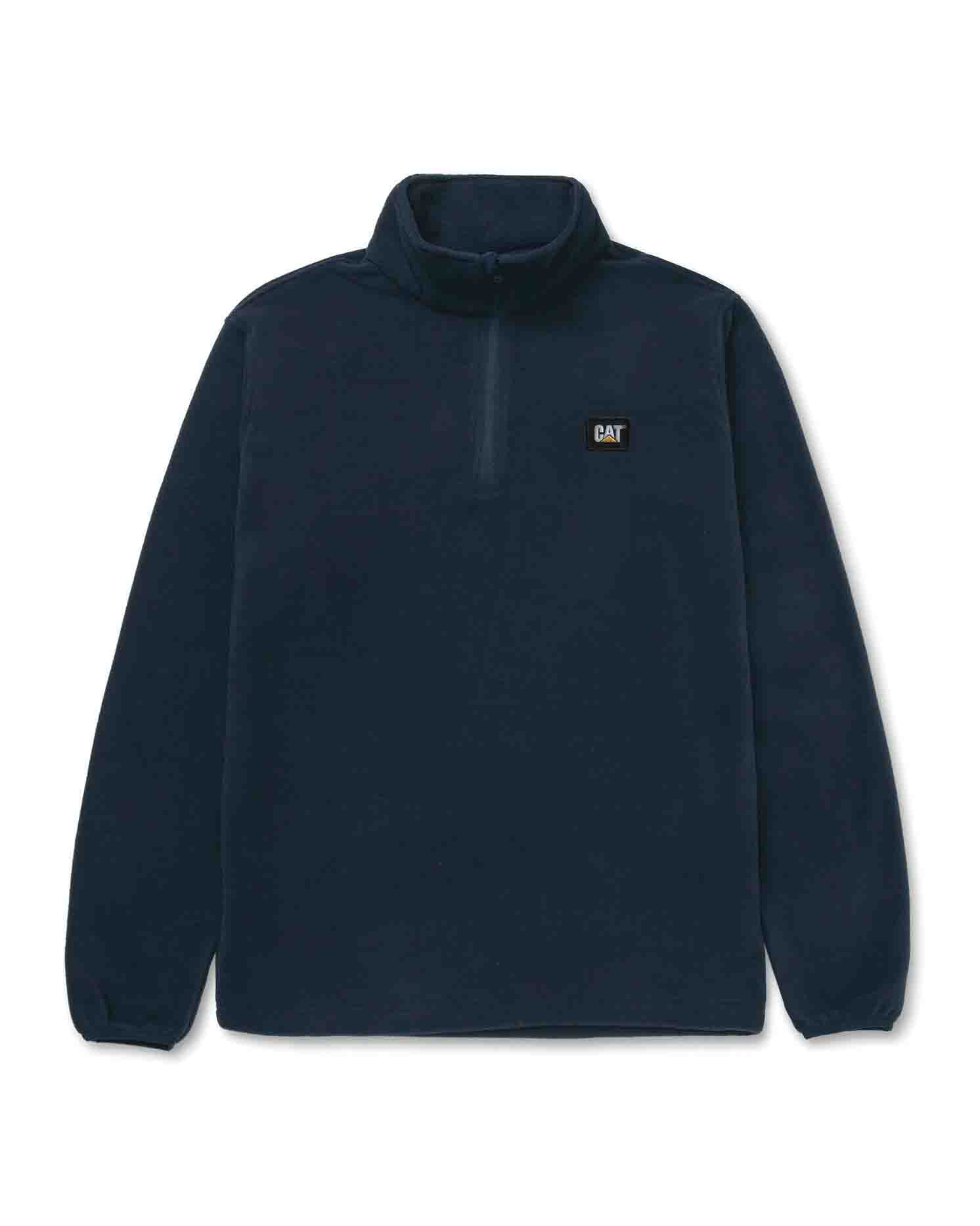 Chaqueta Cat Microfleece Quarter Zip Hombre