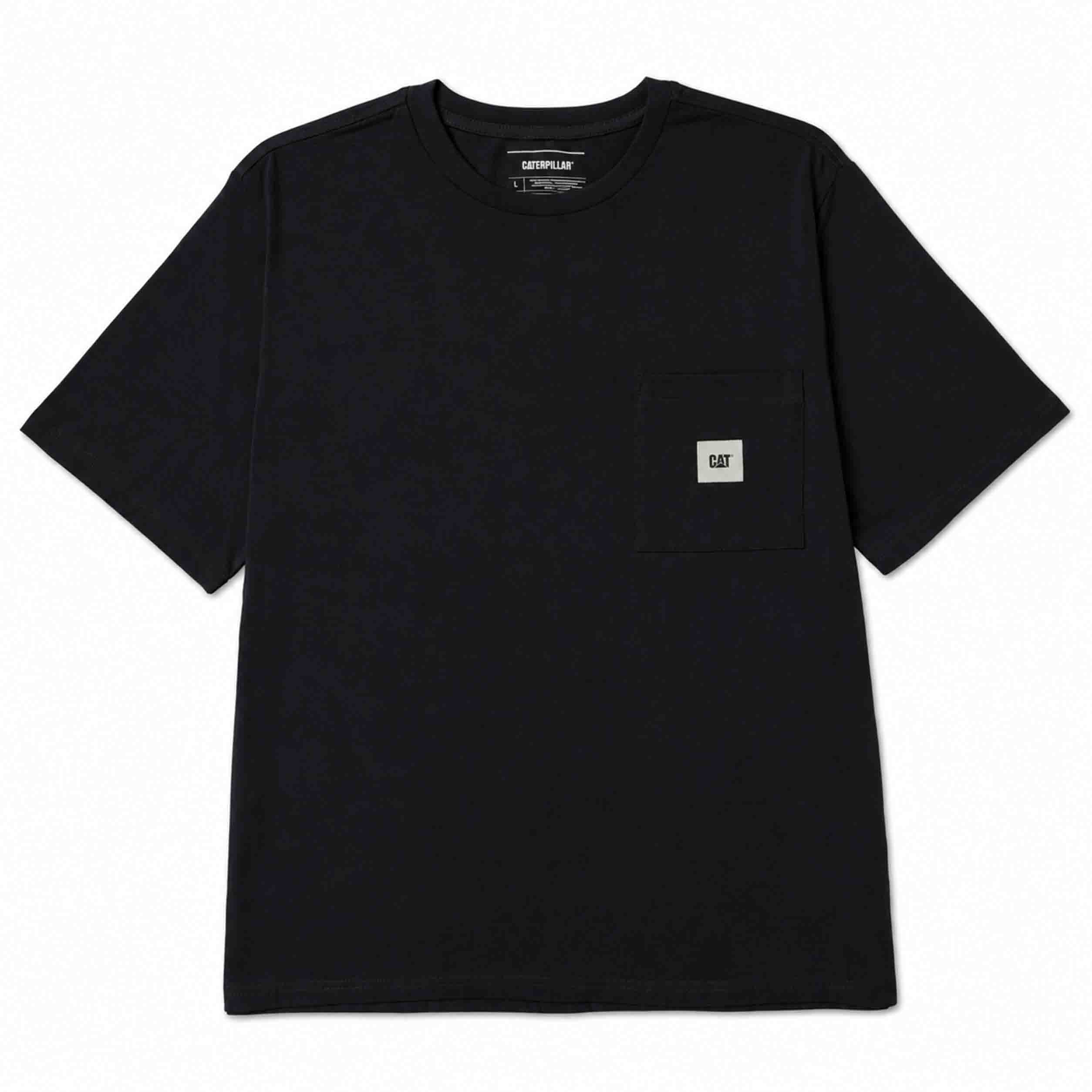 Polera Mc Solid Pocket Label Hombre