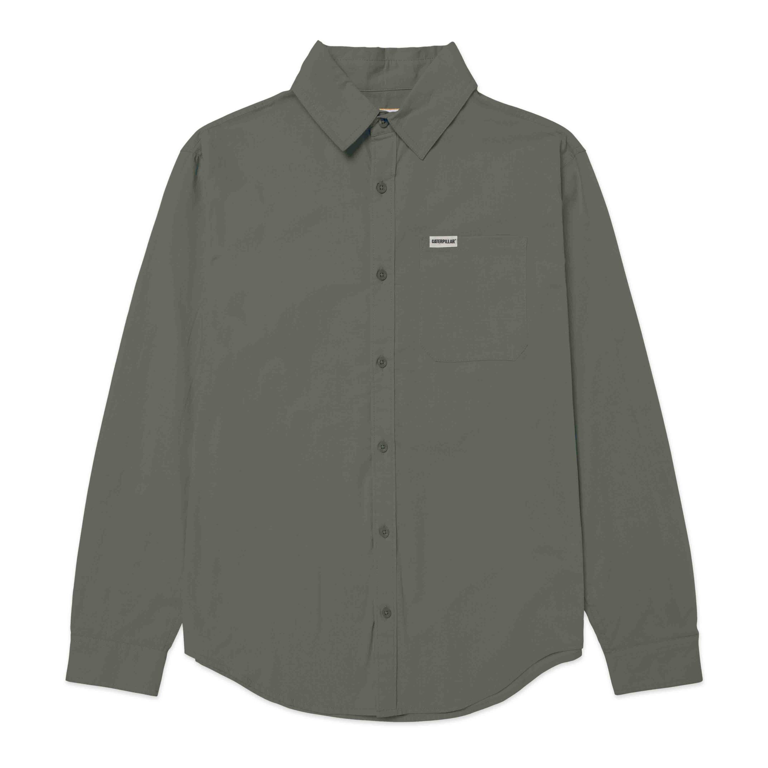Camisa Ml Convertible Poplin Hombre
