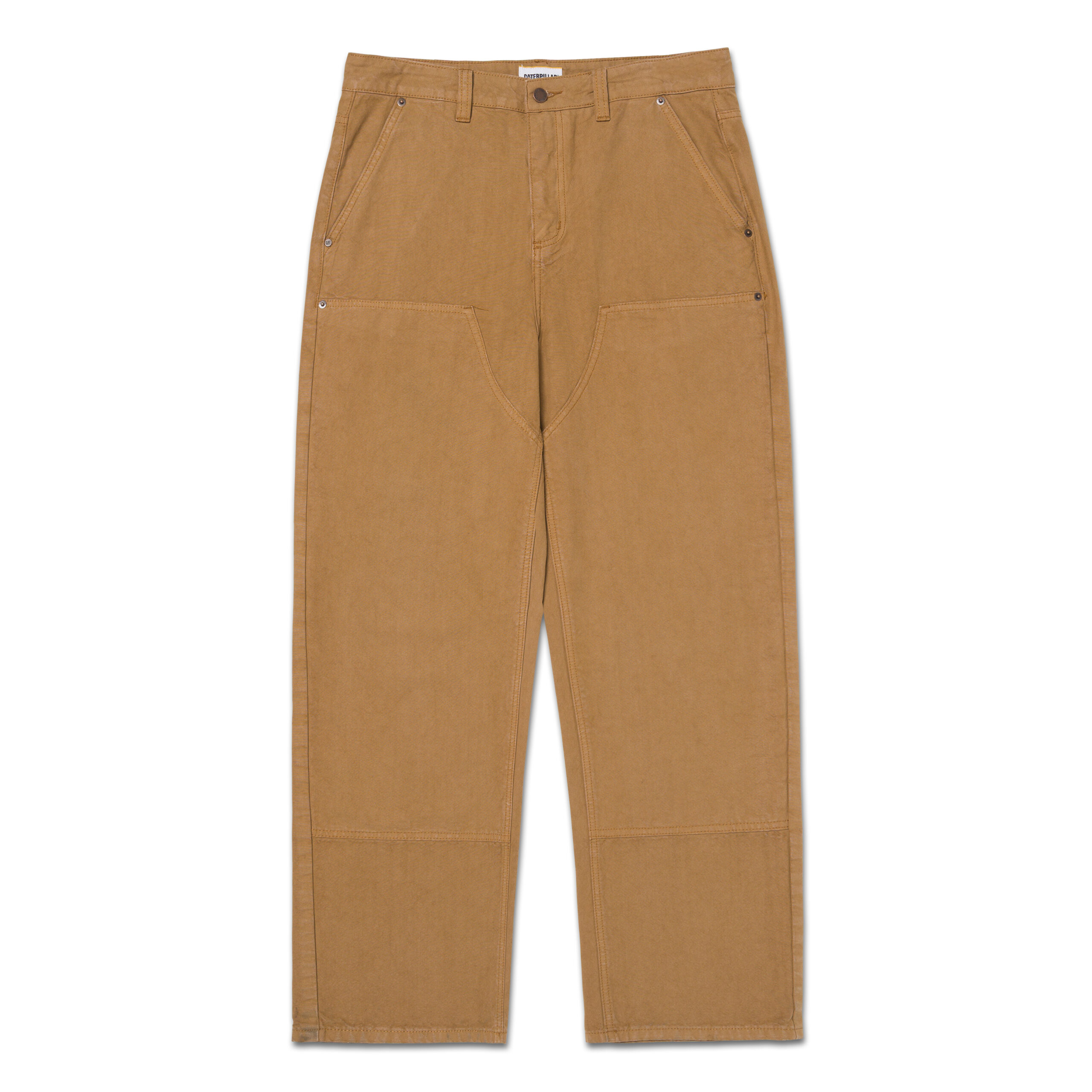 Pantalon Straight Double Front Canvas Hombre