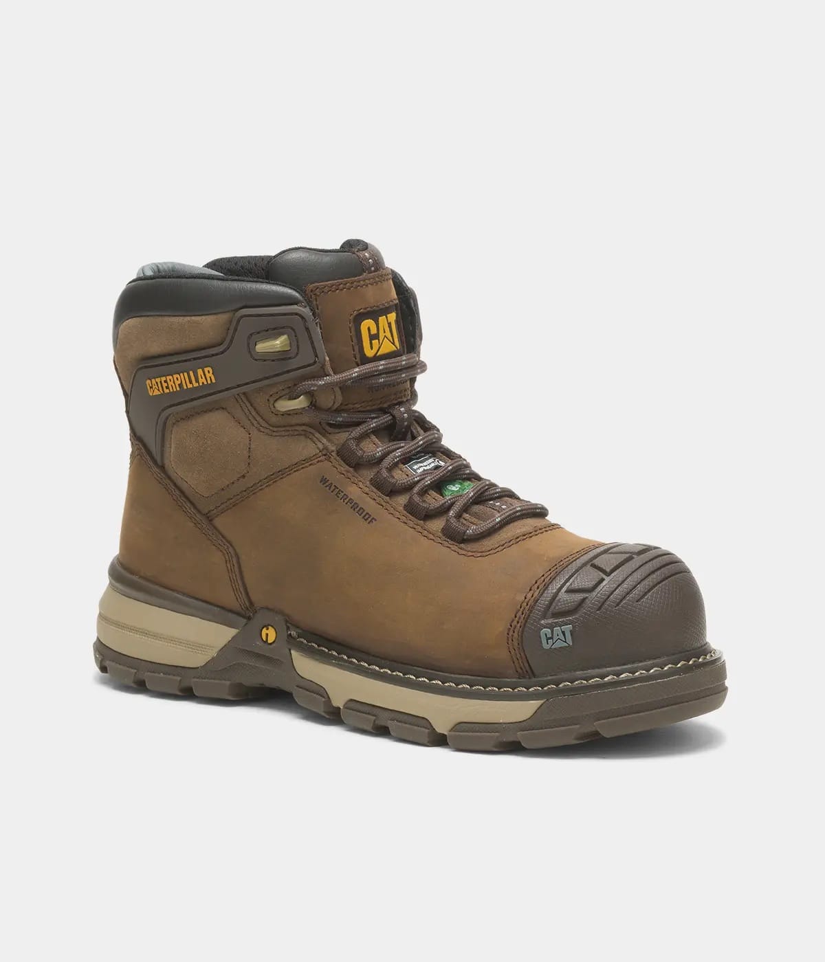 Botin De Seguridad Excavator Superlite Wp Tx Cct Csa Mujer Dark Brown