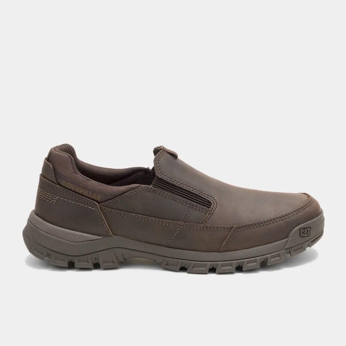 Zapato Threshold Slip On Hombre Dark Brown