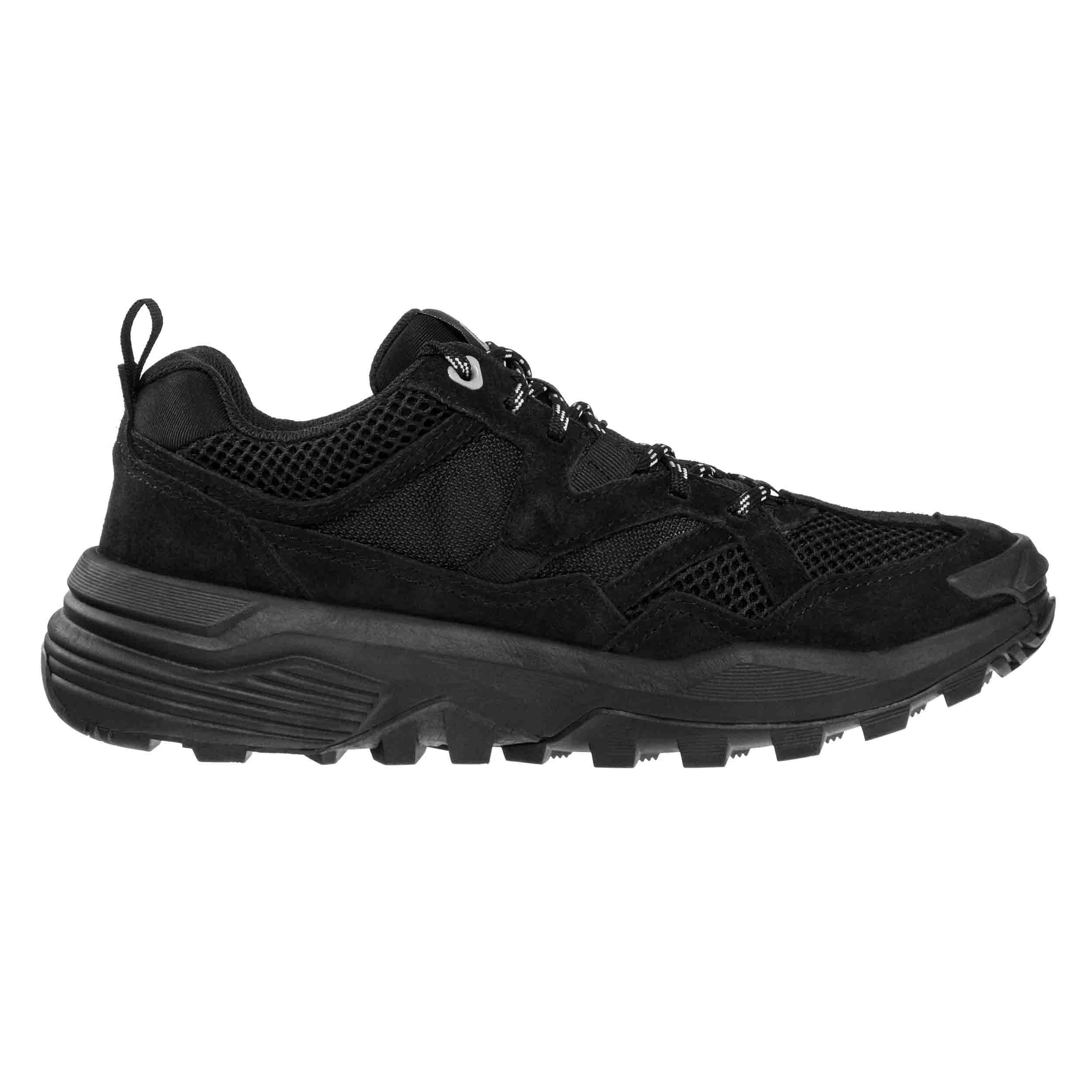 Zapatilla Grapple Suede Mesh Hombre Black