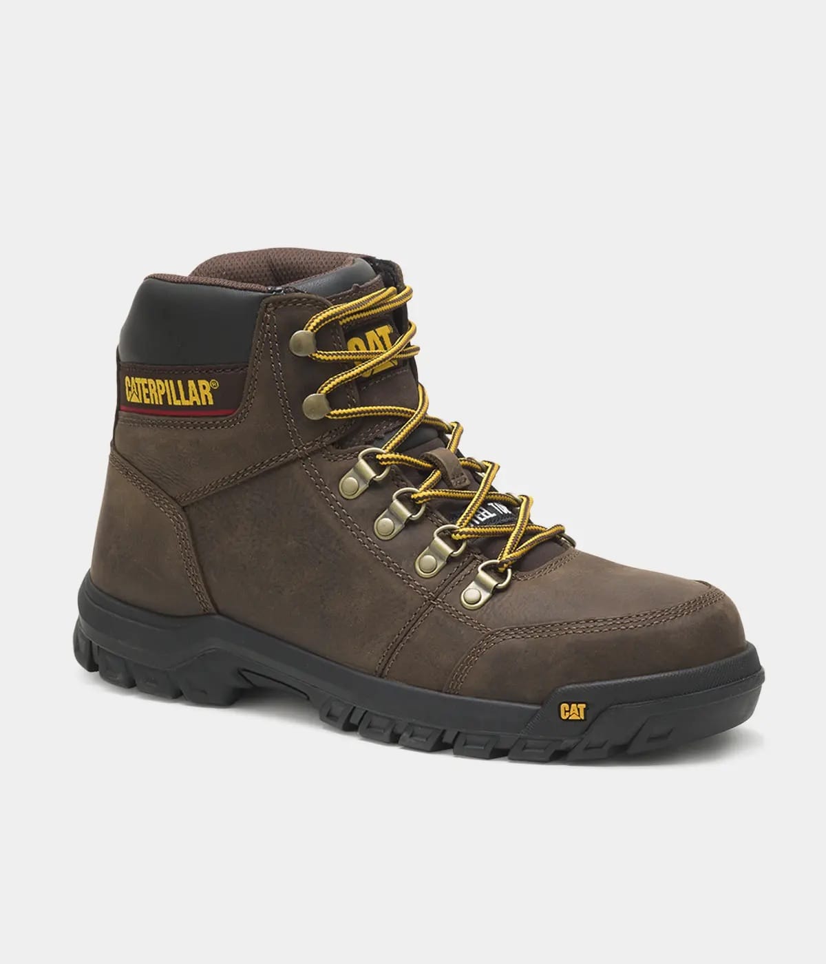 Botin De Seguridad Outline St Hombre Seal Brown